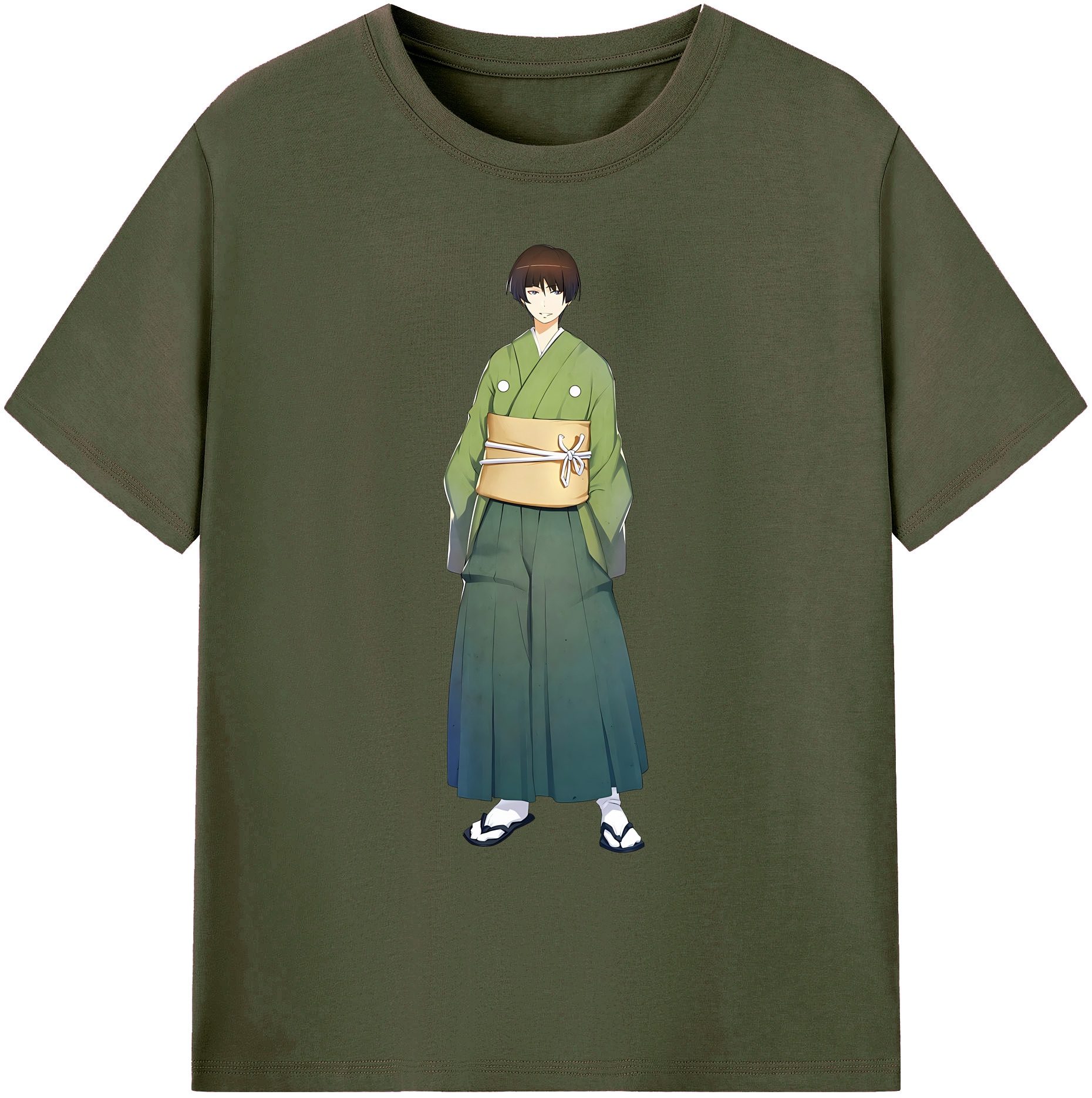 （画像用） 刀剣乱舞 Touken Ranbu 綿100％ メンズ半袖Tシャツ｜肌触りやわらか＆通気性